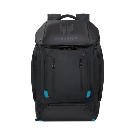 Acer Predator 17.3" Laptop Gaming Utility Backpack (Black with Teal Accents) — Being Shipped