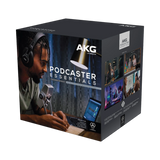 AKG Podcaster Essentials Lyra USB Microphone and AKG K371 Headphones — Being Shipped