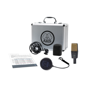 AKG C414 XLII Large-Diaphragm Multipattern Condenser Microphone — Being Shipped
