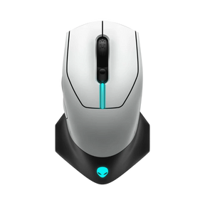 Alienware AW610M-L Wired/Wireless Optical Gaming Mouse with RGB Lighting (Lunar Light) — Being Shipped