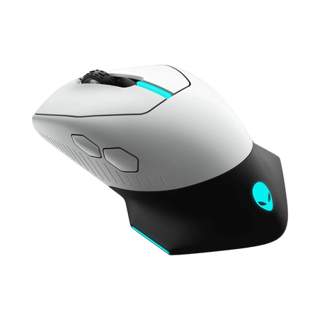 Alienware AW610M-L Wired/Wireless Optical Gaming Mouse with RGB Lighting (Lunar Light) — Being Shipped