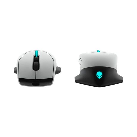 Alienware AW610M-L Wired/Wireless Optical Gaming Mouse with RGB Lighting (Lunar Light) — Being Shipped