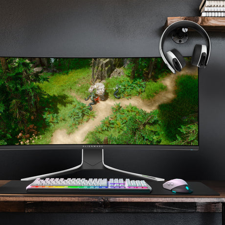 Alienware AW610M-L Wired/Wireless Optical Gaming Mouse with RGB Lighting (Lunar Light) — Being Shipped