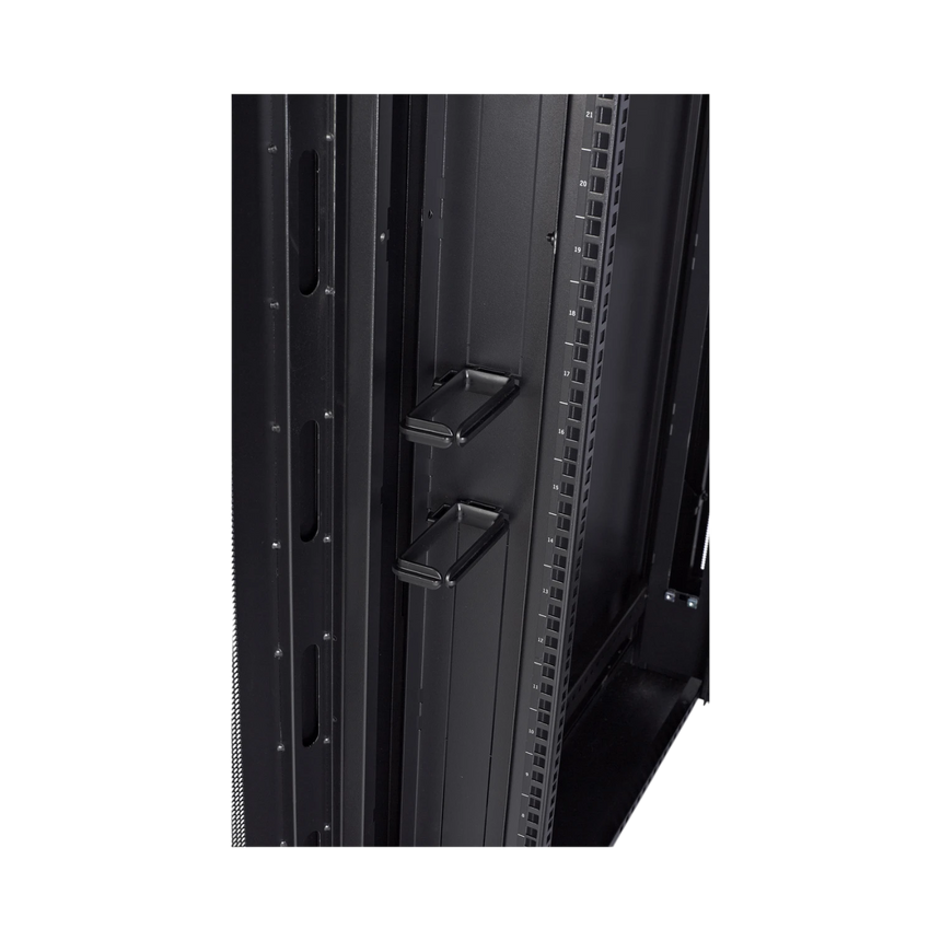 APC NetShelter Cable Management, Vertical Cable Manager, Rings, Set of 100, Black, 107 x 53 x 18 mm — Being Shipped