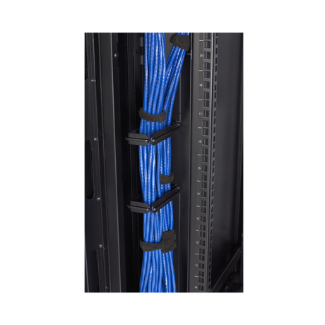 APC NetShelter Cable Management, Vertical Cable Manager, Rings, Set of 100, Black, 107 x 53 x 18 mm — Being Shipped