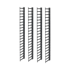 APC NetShelter Cable Management, Vertical Cable Manager, for NetShelter SX Networking Enclosure, Set of 4, 25 x 1778 x 163 mm — Being Shipped