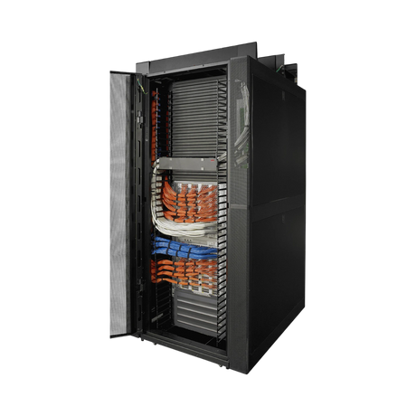 APC NetShelter Cable Management, Vertical Cable Manager, for NetShelter SX Networking Enclosure, Set of 4, 25 x 1778 x 163 mm — Being Shipped