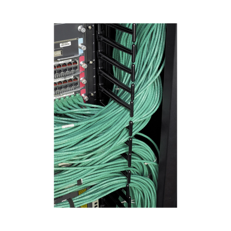 APC NetShelter Cable Management, Vertical Cable Manager, for NetShelter SX Networking Enclosure, Set of 4, 25 x 1778 x 163 mm — Being Shipped