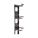 APC NetShelter Cable Management, Vertical Cable Manager, Cable Rings, Set of 8, Black, 55 mm x 766 mm x 85 mm — Being Shipped