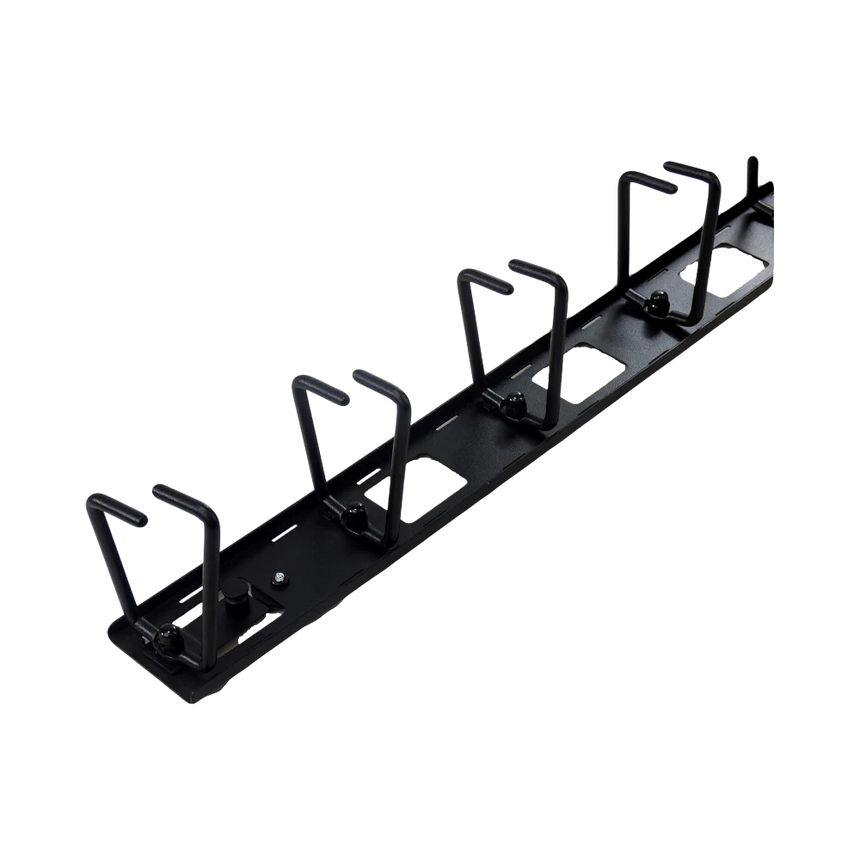 APC NetShelter Cable Management, Vertical Cable Manager, Cable Rings, Set of 8, Black, 55 mm x 766 mm x 85 mm — Being Shipped