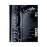 APC NetShelter Cable Management, Vertical Cable Manager, Cable Rings, Set of 8, Black, 55 mm x 766 mm x 85 mm — Being Shipped
