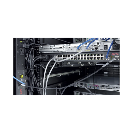 APC NetShelter Cable Management, Vertical Cable Manager, Cable Rings, Set of 8, Black, 55 mm x 766 mm x 85 mm — Being Shipped