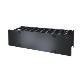 APC NetShelter Cable Management, Horizontal Cable Manager, 3U, Single Side with Cover, 482.6 x 133.35 x 165.1 mm — Being Shipped