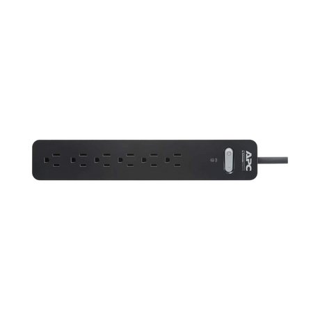 APC Essential SurgeArrest 6 Outlet 15 Foot Cord 120V Surge Protector — Being Shipped