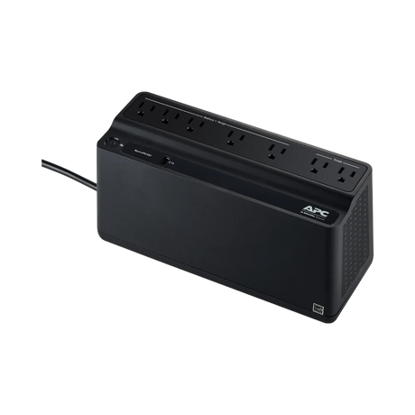 APC Back UPS, 650VA/360W, Floor/Wall Mount 120V, 7x NEMA 5-15R outlets, USB Type A Port — Being Shipped