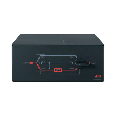 APC Service Bypass Panel- 200/208/240V; 100A; MBB; Hardwire input; (6) L14-30R output — Being Shipped
