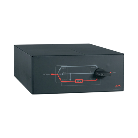 APC Service Bypass Panel- 200/208/240V; 100A; MBB; Hardwire input; (6) L14-30R output — Being Shipped