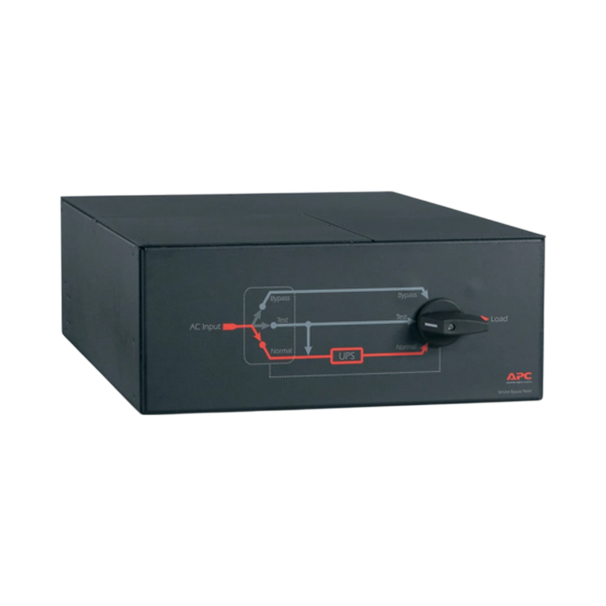 APC Service Bypass Panel- 200/208/240V; 100A; MBB; Hardwire input; (6) L14-30R output — Being Shipped