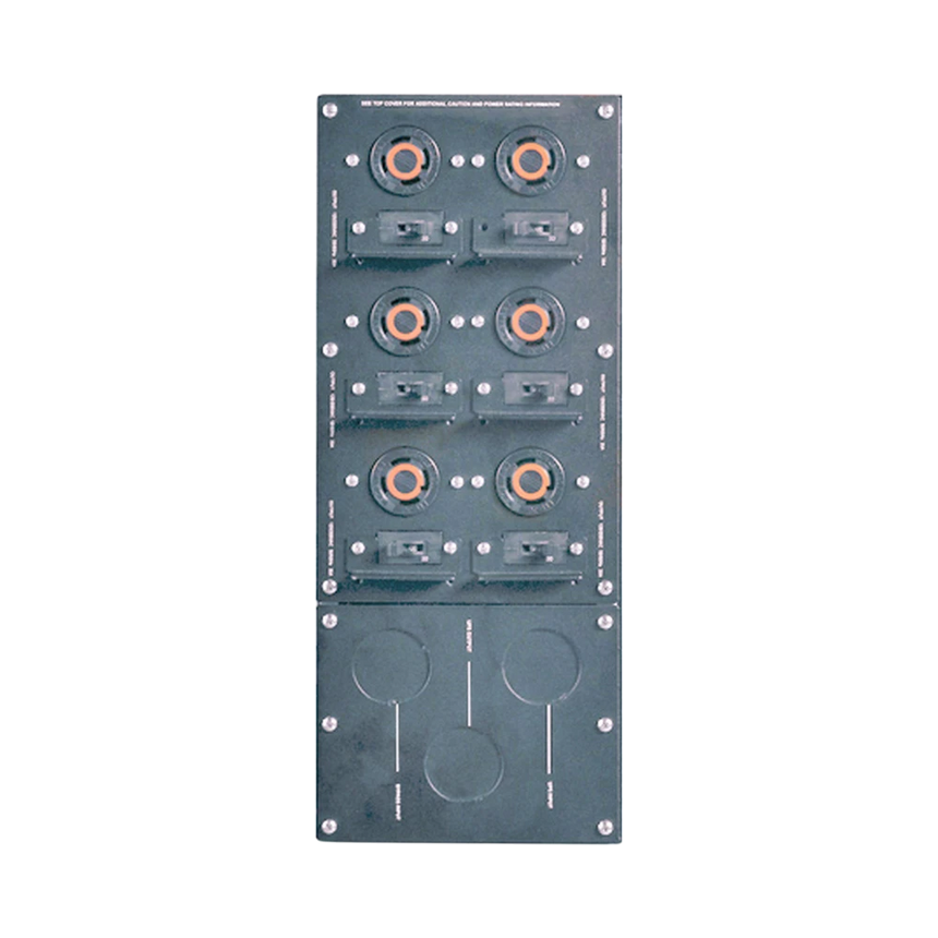 APC Service Bypass Panel- 200/208/240V; 100A; MBB; Hardwire input; (6) L14-30R output — Being Shipped