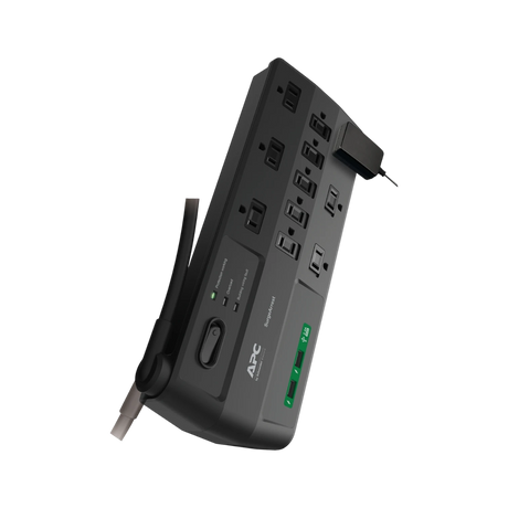 APC Performance SurgeArrest 11 Outlets with 2 USB charging ports (5V, 2.4A in total), 120V Surge Protector — Being Shipped