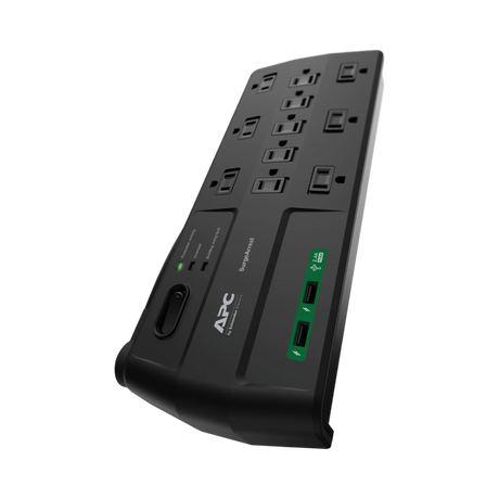 APC Performance SurgeArrest 11 Outlets with 2 USB charging ports (5V, 2.4A in total), 120V Surge Protector — Being Shipped