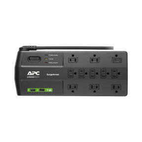 APC Performance SurgeArrest 11 Outlets with 2 USB charging ports (5V, 2.4A in total), 120V Surge Protector — Being Shipped