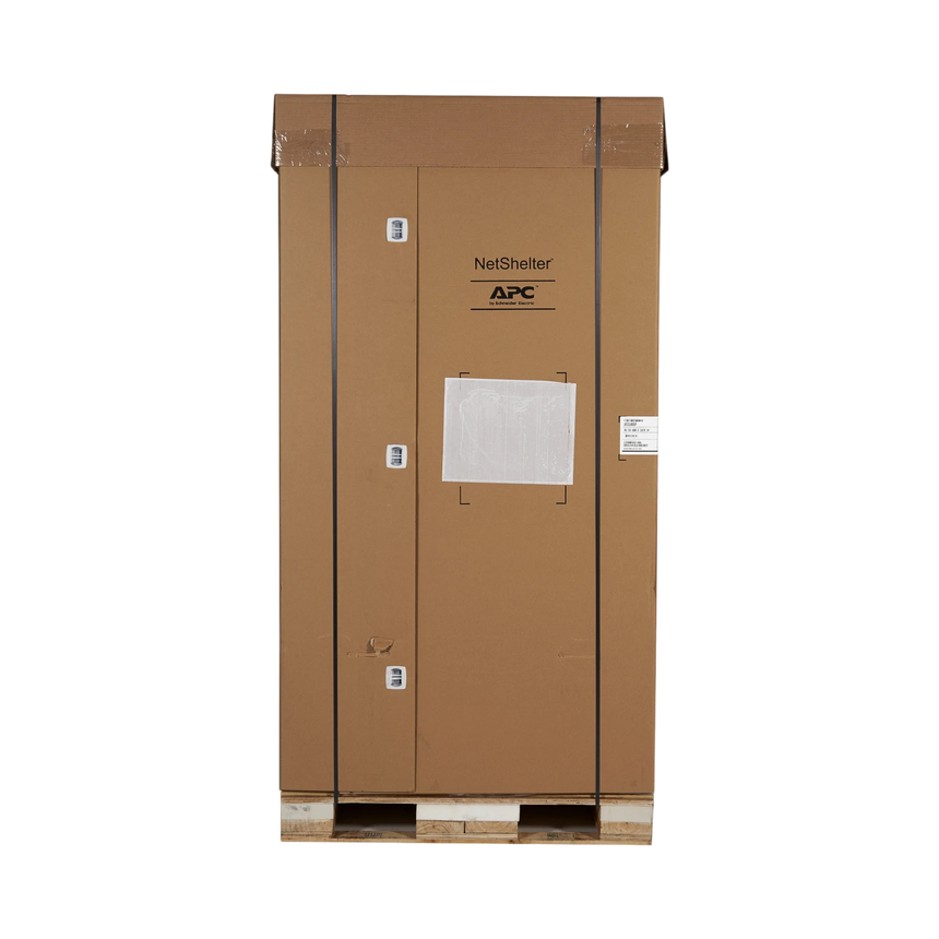 APC NetShelter SX, Server Rack Enclosure, 42U, Shock Packaging, 2000 lbs, Black, 1991H x 600W x 1070D mm — Being Shipped