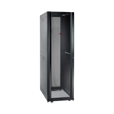 APC NetShelter SX, Server Rack Enclosure, 42U, Black, 1991H x 600W x 1070D mm, TAA Compliant — Being Shipped