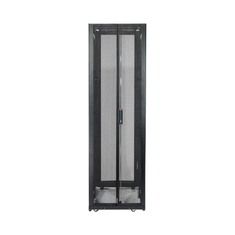 APC NetShelter SX, Server Rack Enclosure, 42U, Black, 1991H x 600W x 1070D mm, TAA Compliant — Being Shipped