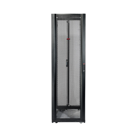 APC NetShelter SX, Server Rack Enclosure, 42U, Black, 1991H x 600W x 1070D mm, TAA Compliant — Being Shipped