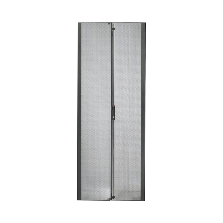 APC NetShelter SX 42U 600mm Wide Perforated Split Doors Black — Being Shipped