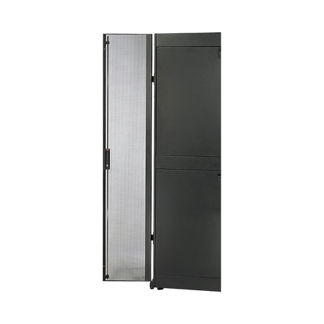 APC NetShelter SX 42U 600mm Wide Perforated Split Doors Black — Being Shipped