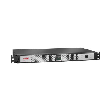 APC Smart-UPS, Line Interactive, 500VA, Lithium-ion, Rackmount 1U, 120V, 4x NEMA 5-15R outlets, Network Card, Short Depth — Being Shipped