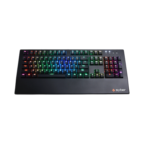 CyberPowerPC Syber K1 RGB Mechanical Gaming Keyboard (Kontact Blue) — Being Shipped