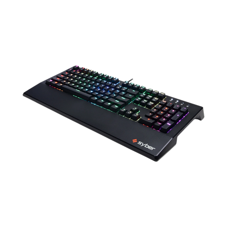 CyberPowerPC Syber K1 RGB Mechanical Gaming Keyboard (Kontact Blue) — Being Shipped