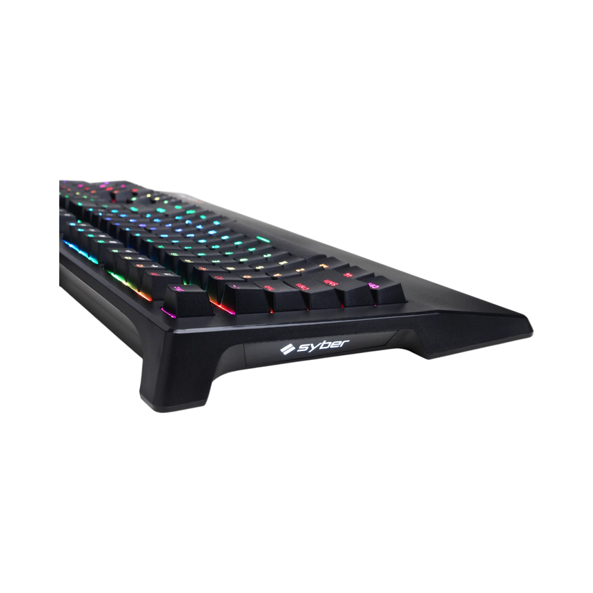 CyberPowerPC Syber K1 RGB Mechanical Gaming Keyboard (Kontact Blue) — Being Shipped
