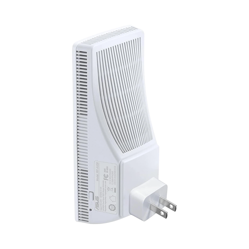 ASUS AP-AX58 WiFi 6(802.11ax) Range Extender AiMesh Repeater (White) — Being Shipped