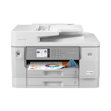 Brother MFC-J6955DW INKvestment Tank Color Inkjet All-in-One Printer with Wireless, Duplex Printing, 11" x 17" Scan Glass — Being Shipped