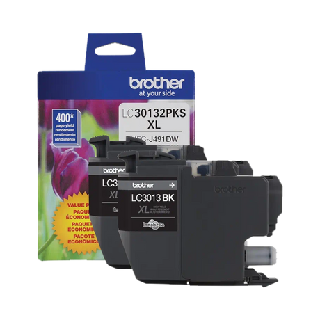 Brother LC30132PKS High-Yield Black Ink Cartridges (2-Pack) — Being Shipped