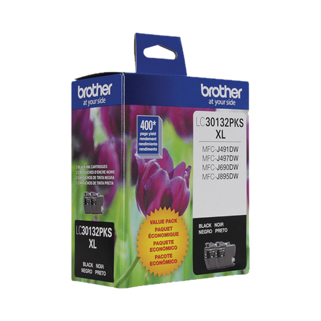 Brother LC30132PKS High-Yield Black Ink Cartridges (2-Pack) — Being Shipped
