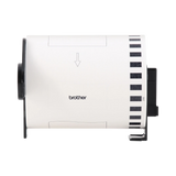 Brother DK2246 Black on White Continuous Length Paper Labels (4.07" x 100') — Being Shipped