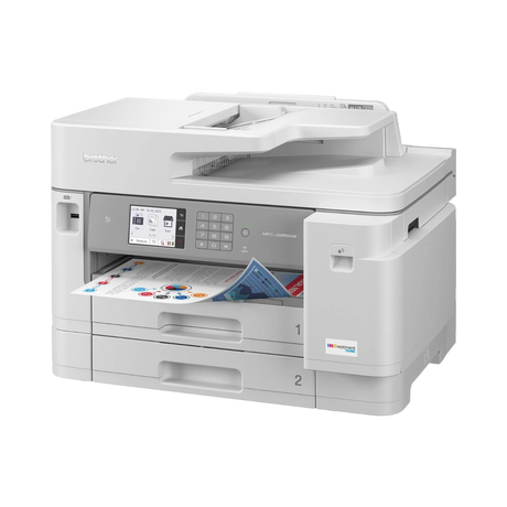 Brother Business Color Inkjet All-in-One Printer with Low-Cost, Up to 11" x 17" Printing, Wireless and Ethernet Networking, Duplex Print, Scan, and Copy — Being Shipped