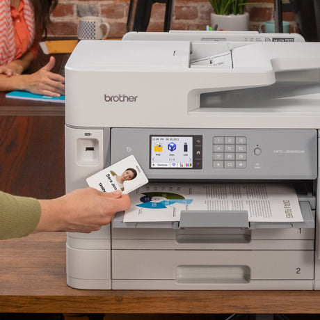 Brother Business Color Inkjet All-in-One Printer with Low-Cost, Up to 11" x 17" Printing, Wireless and Ethernet Networking, Duplex Print, Scan, and Copy — Being Shipped