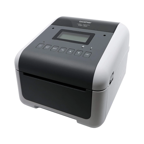 Brother 4.3" Desktop Wireless Network Thermal Printer, DT, 300dpi, USB/Serial/Ethernet LAN/Wi-Fi WLAN/Bluetooth BLE/MFi — Being Shipped