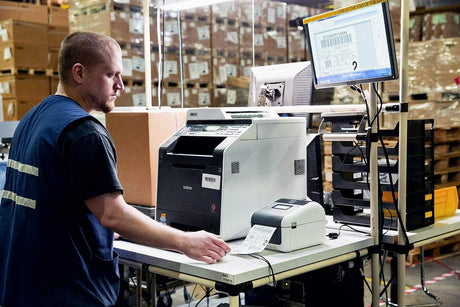 Brother 4.3" Desktop Wireless Network Thermal Printer, DT, 300dpi, USB/Serial/Ethernet LAN/Wi-Fi WLAN/Bluetooth BLE/MFi — Being Shipped