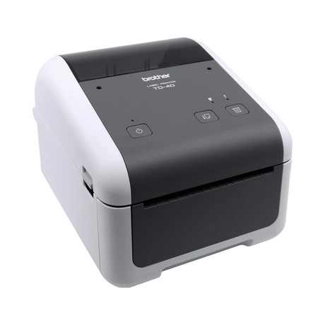 Brother 4.3" Desktop Network Thermal Printer, DT, 203dpi, up to 8ips‡, USB/Serial/Ethernet LAN — Being Shipped