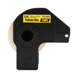 Brother 2.4 in x 50 ft (62 mm x 15.2 m) Black on Yellow Continuous Length Film Tape — Being Shipped