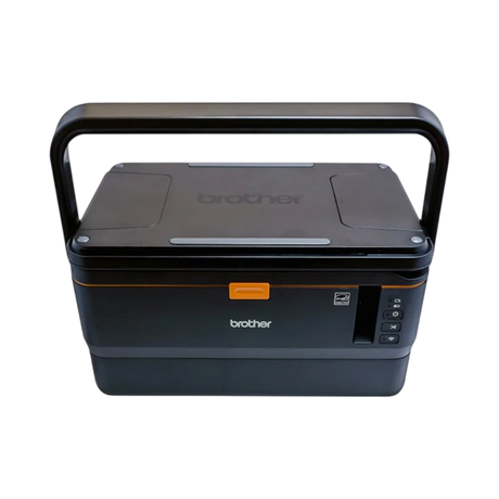 Brother PTE800W Wireless Transportable Desktop Labeling System With PC/Mobile-Connectivity, Auto Cutter & Li-ion Battery — Being Shipped