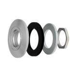 Axis F8212 Pinhole Trim Ring for Select Axis Sensor Units & Network Cameras (10-Pack) — Being Shipped