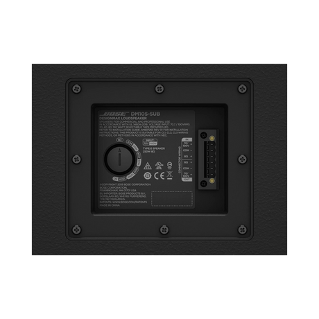 Bose Professional DesignMax DM10S 10" Passive Subwoofer (Black) — Being Shipped